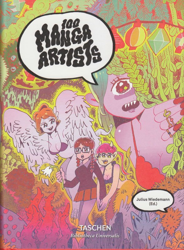 Copertina di 100 Manga Artists