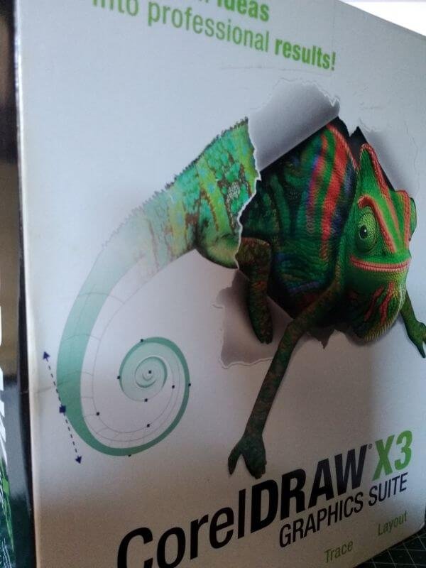 Scatola di CorelDRAW X3