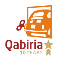 Logo Qabiria 10 years