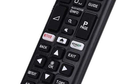 Telecomando LG con tasti Netflix e Amazon Prime
