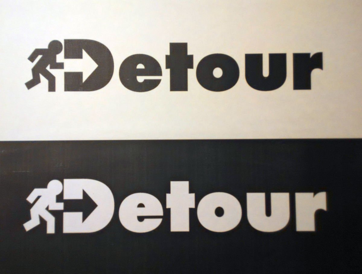 Logo definitivo di Detour