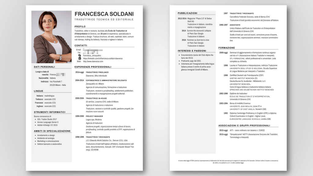 Dopo CV di Francesca Soldani